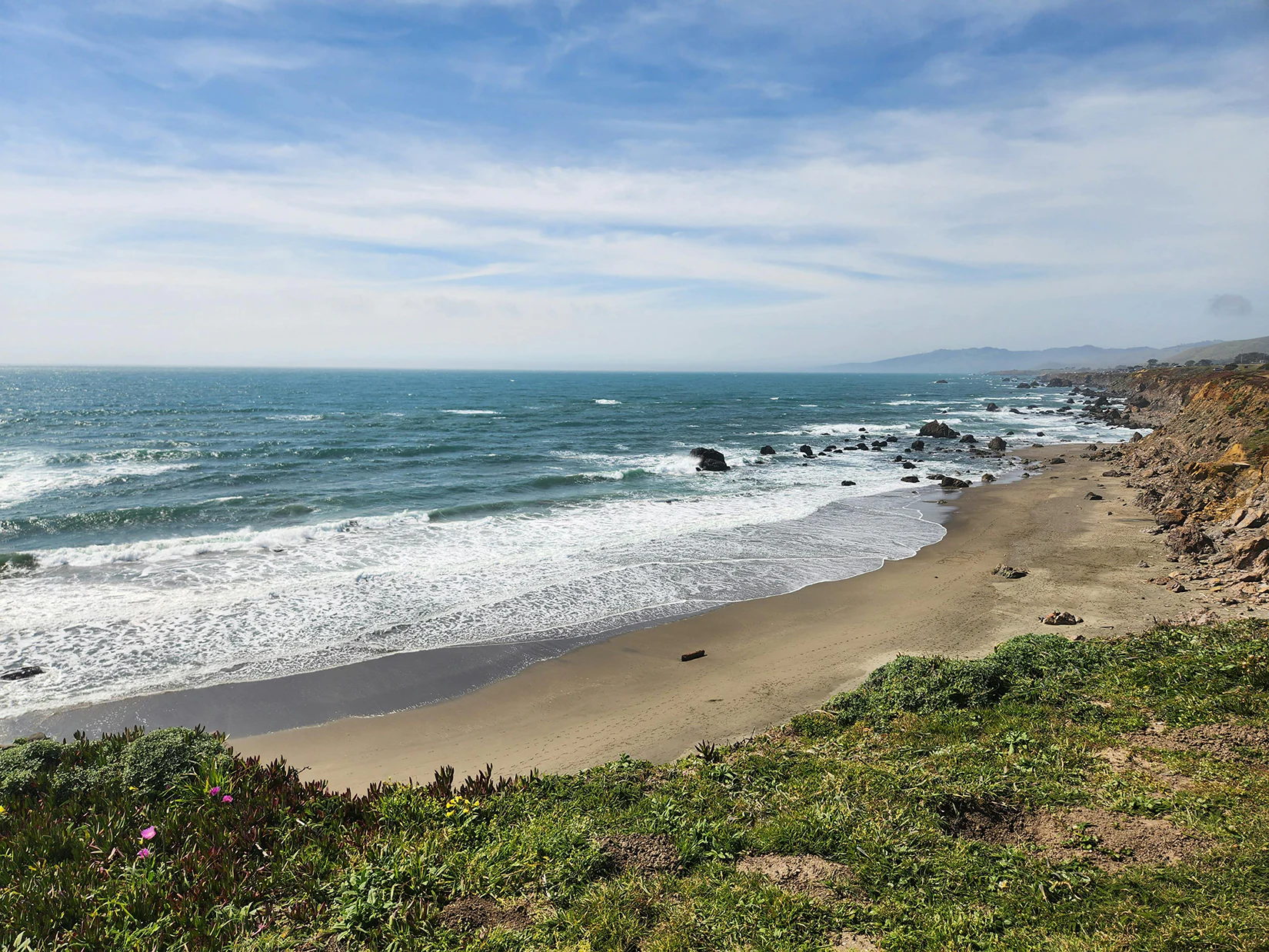 A beach in Salmon Creek, located near Sonoma County employment attorneys